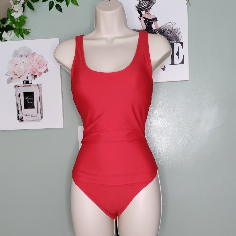 One Piece Low Back Swimsuit